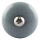 Solid Grey Small Bulb Ceramic Wardrobe Knob